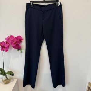BANANA REPUBLIC Women’s Logan Navy Trouser Fit Pants Size 2